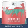 Ecologische blauwe houtverf - RAL 5008 - Thorndown