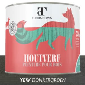 Thorndown Donkergroene houtverf 0,75 liter