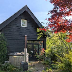 Schuur zwart verven houtverf Thorndown