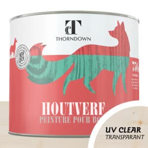 Thorndown Doorzichtige houtverf 2,5 liter UV helder doorzichtig