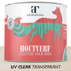 Thorndown Doorzichtige houtverf 0,75 liter UV helder doorzichtig