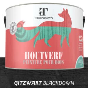 Thorndown Zwarte houtverf 2,5 liter