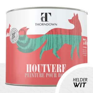 Helder witte houtverf 750 ml