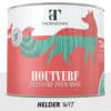Ecologische helder witte houtverf - Zwaan wit - Thorndown