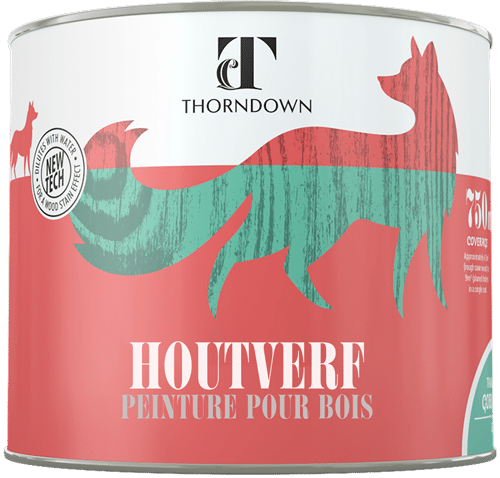 Blik verf Thorndown 0,75 liter houtverf