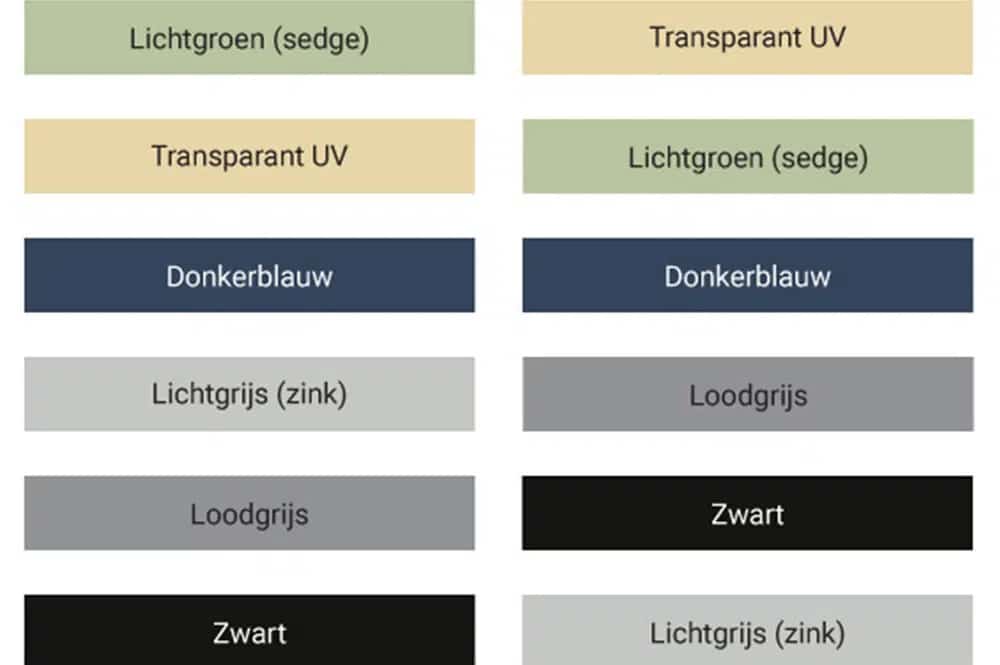 Populairste verfkleuren van 2023