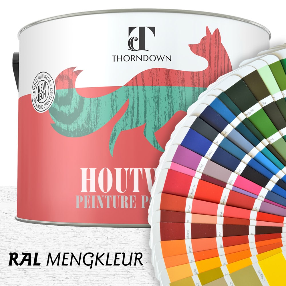 RAL Kleur laten mengen 2,5 liter houtverf
