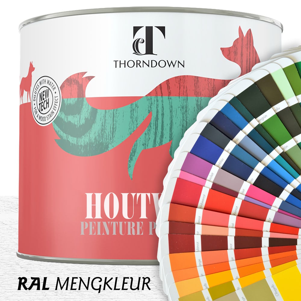 RAL Kleur laten mengen 750 ml of 1 liter houtverf