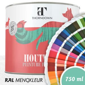 RAL Kleur laten mengen 750 ml of 1 liter houtverf