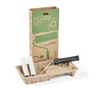 Schuller FSC Reline verfsetje rollers 10 cm - Bakje, 2 rollers en beugel